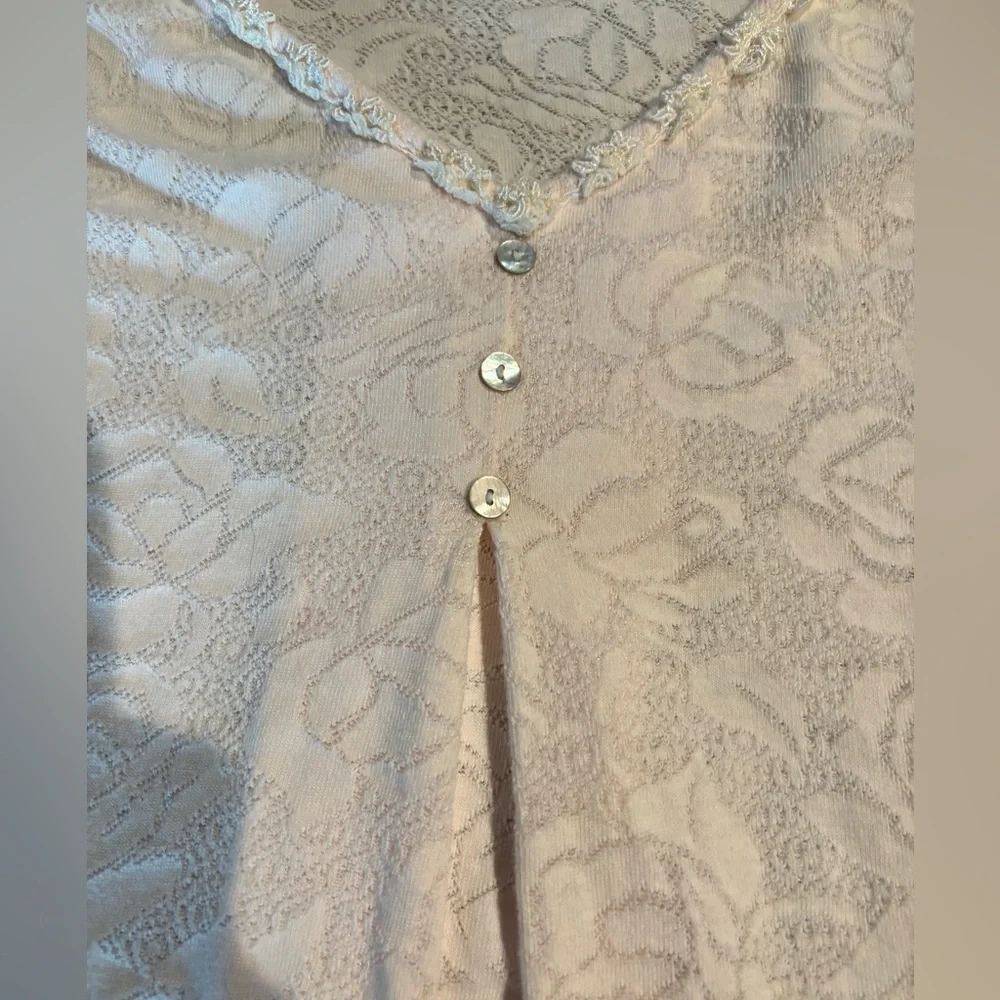 Eileen West 100% Cotton Night Gown Size Large - Picture 4 of 9